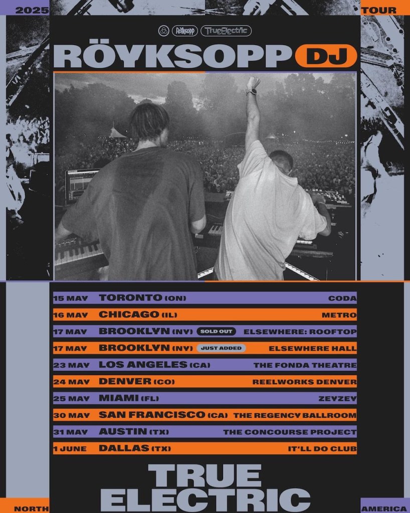 Royksopp - Tour 2025