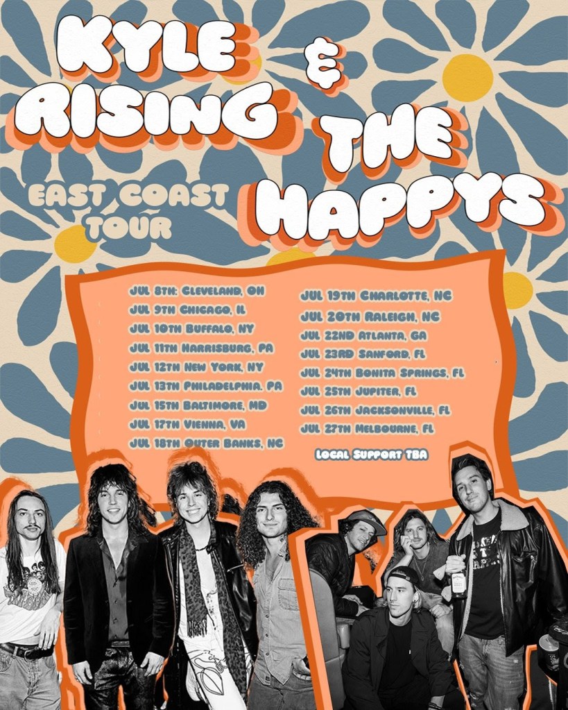 Kyle Rising and The Happys - East Coast Tour 2025