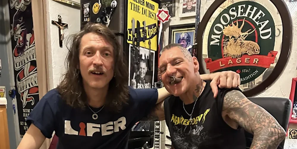 Vinny Stigma and Eugene Hütz