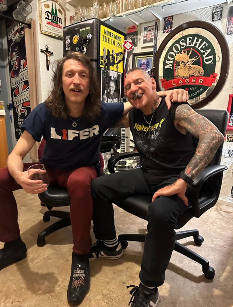 Vinny Stigma and Eugene Hütz