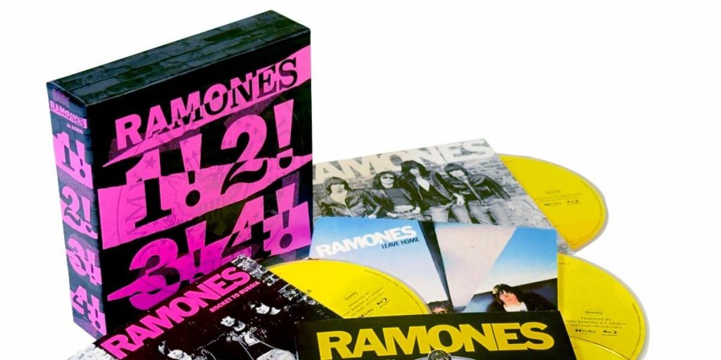 Ramones: Dolby Atmos Mixes Of The First Four Albums Out Now In Limited Edition Blu-Ray&nbsp;Collection