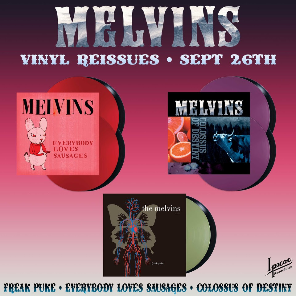 Melvins Vinyl Reissues