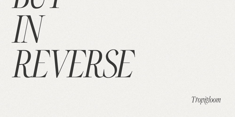 Tropigloom – Invisible