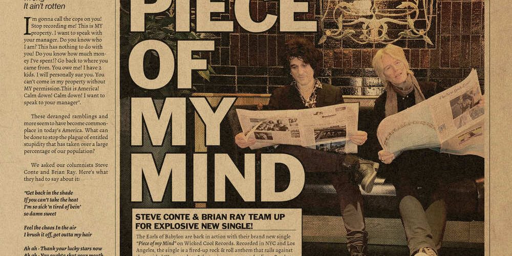 Earls Of Babylon - Piece Of My Mind