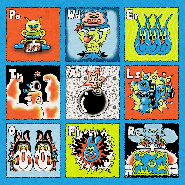 Milk For The Angry – Powder Trails On Fire LP

