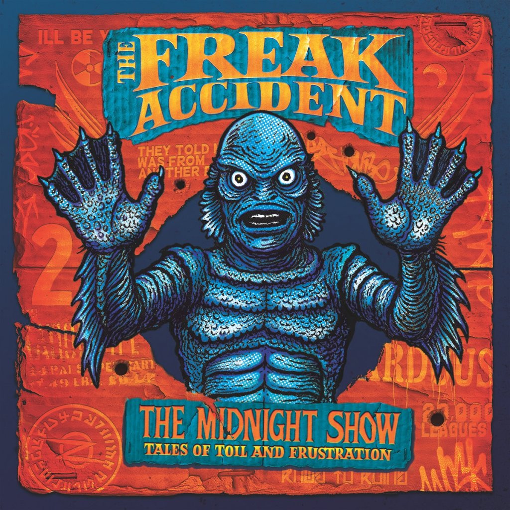 The Freak Accident - The Midnight Show CD - Nadine Records, Nerve Center Recordings