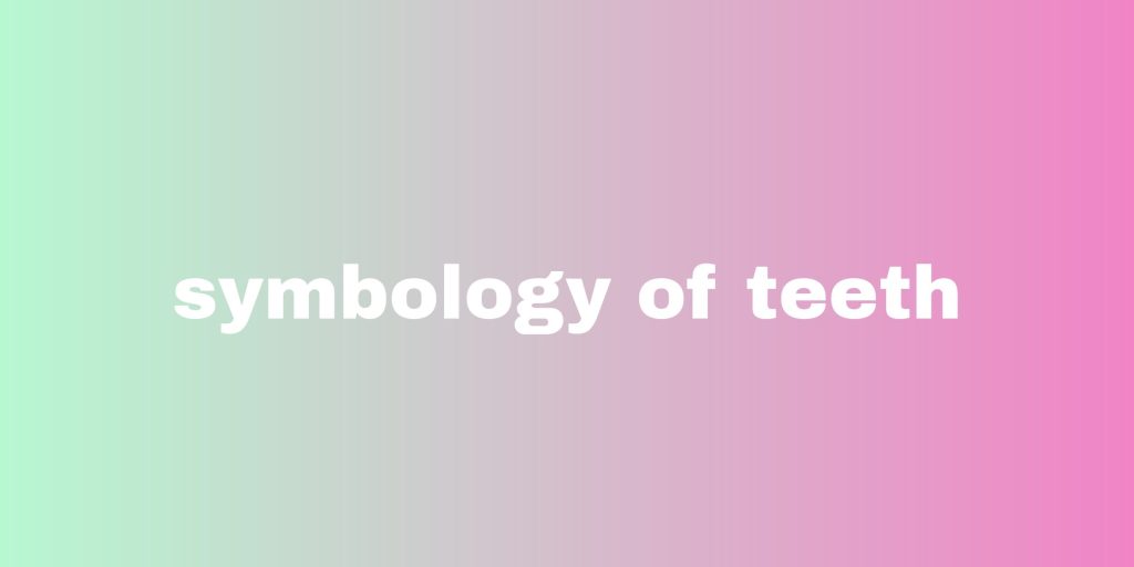 Dinosaur Beard - Symbology Of Teeth