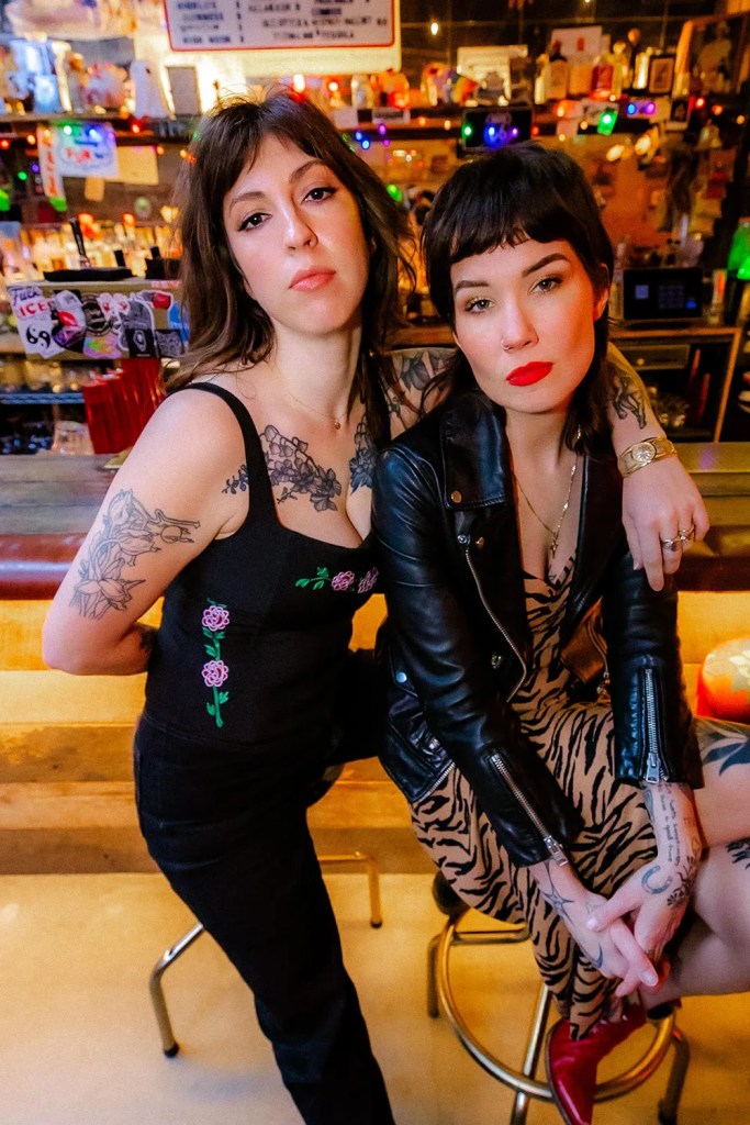 Rachel Swain and Reilly Downes