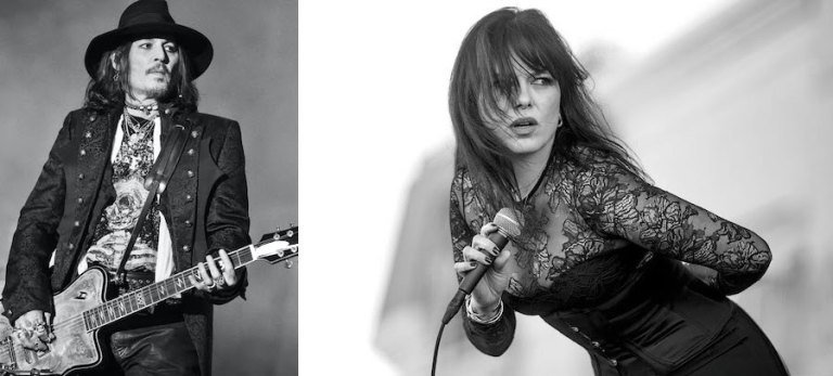 Johnny Depp and Imelda May
