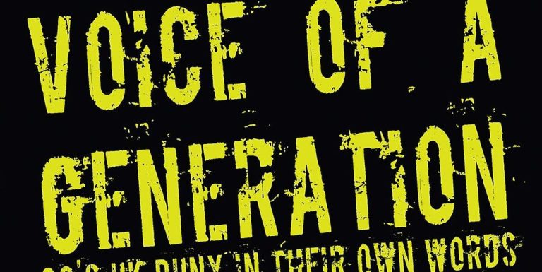 "Voice Of A Generation: 80’s UK Punx In Their Own Words" By Marquis H.K.